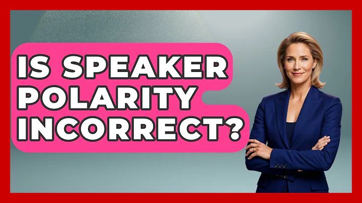 Is Speaker Polarity Incorrect? - NextGen Viewing and Audio