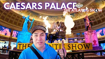 Fire and Water Collide! Atlantis Show at Caesars Palace 4K