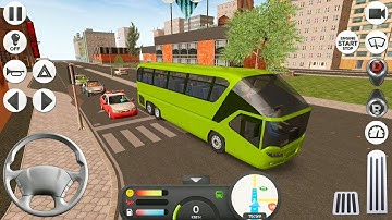 Coach Bus Simulator - #34 Best Driver in The World | Bus Games for Mobile - Android IOS GamePlay FHD