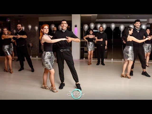 Salsa Levels 2&3 couples choreography at Stella Dance Art Final Dance Show & Party 2024. 
Choreo: Stella Koutsoulidou
So