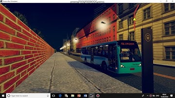 Proton Bus Simulator Gameplays | Cyan Transport PBC on 101C-10 at night