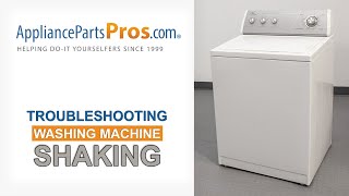 Washing Machine Shaking  Top 8 Problems and Fixes  TopLoading and SideLoading Washers