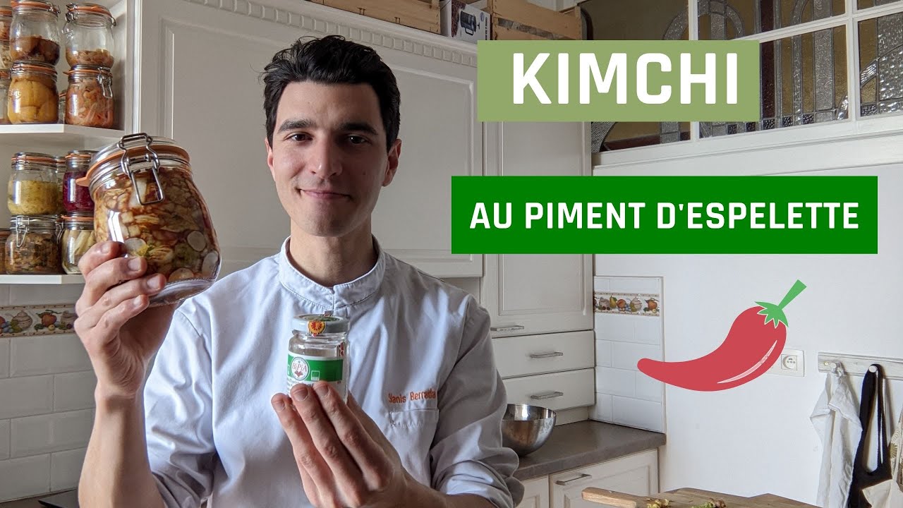 KIMCHI au piment d'Espelette !