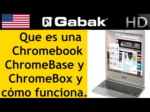 Video: ¿Qué es la computadora Chromebase?