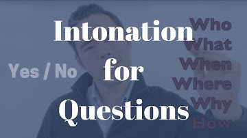 Intonation in WH Questions and Yes/No | English Pronunciation