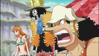 Shirahoshi wants to give her blood to Luffy but....