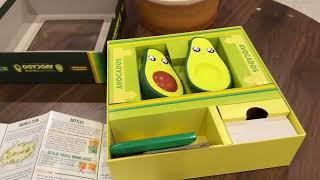 Throw Throw Avocado by Exploding Kittens   A Dodgeball Card Game Sequel and Expansion Set Review