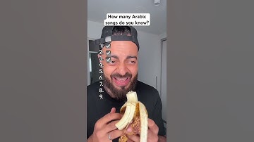 Thumbnail of How many Arabic songs do you know? #react #vibes #shorts #comedy