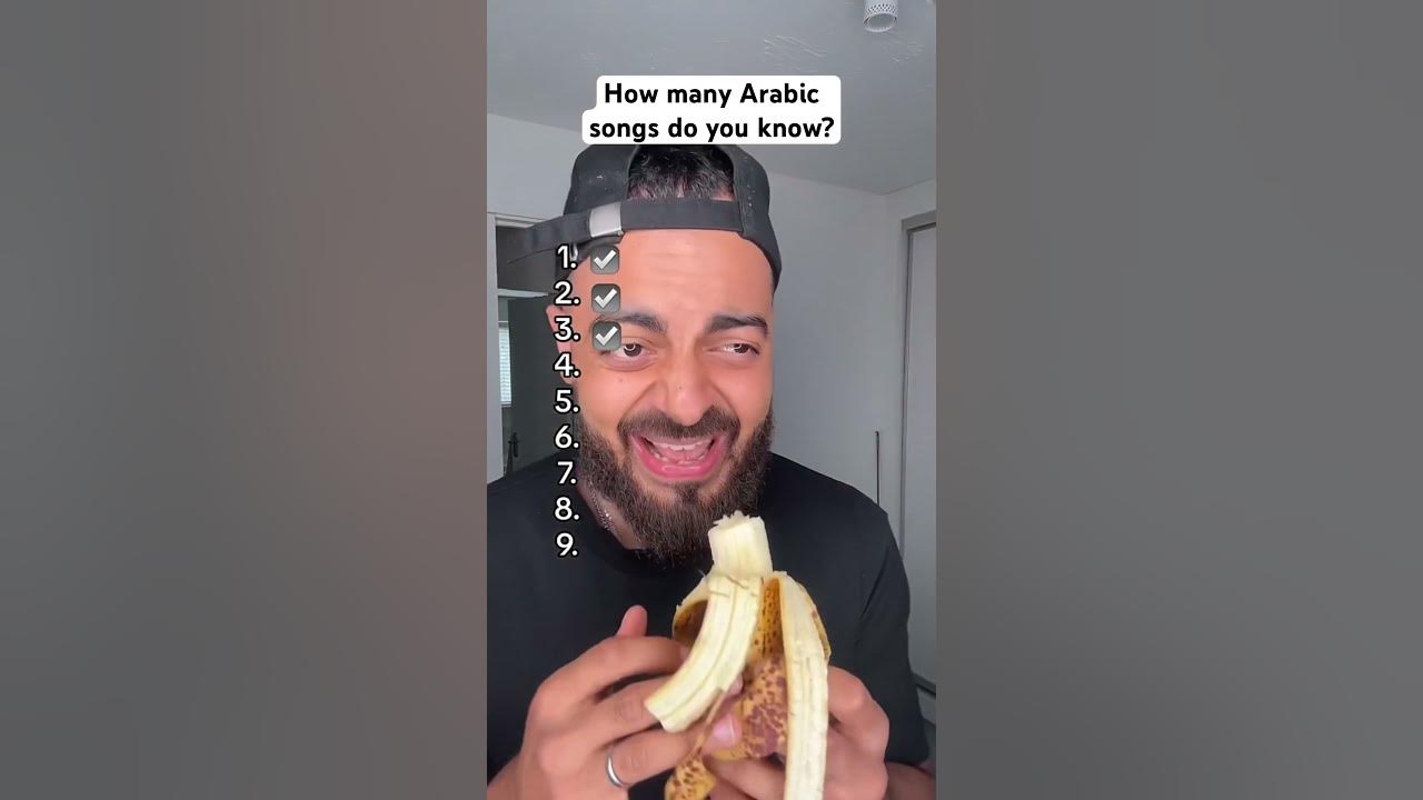 How many Arabic songs do you know? #react #vibes #shorts #comedy