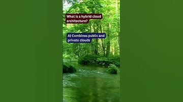 What is a hybrid cloud architecture? #HybridCloudArchitecture#PublicCloud #excellence #sciencefather