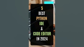 5 Best Python IDE & Code Editor in 2024 #python #programming
