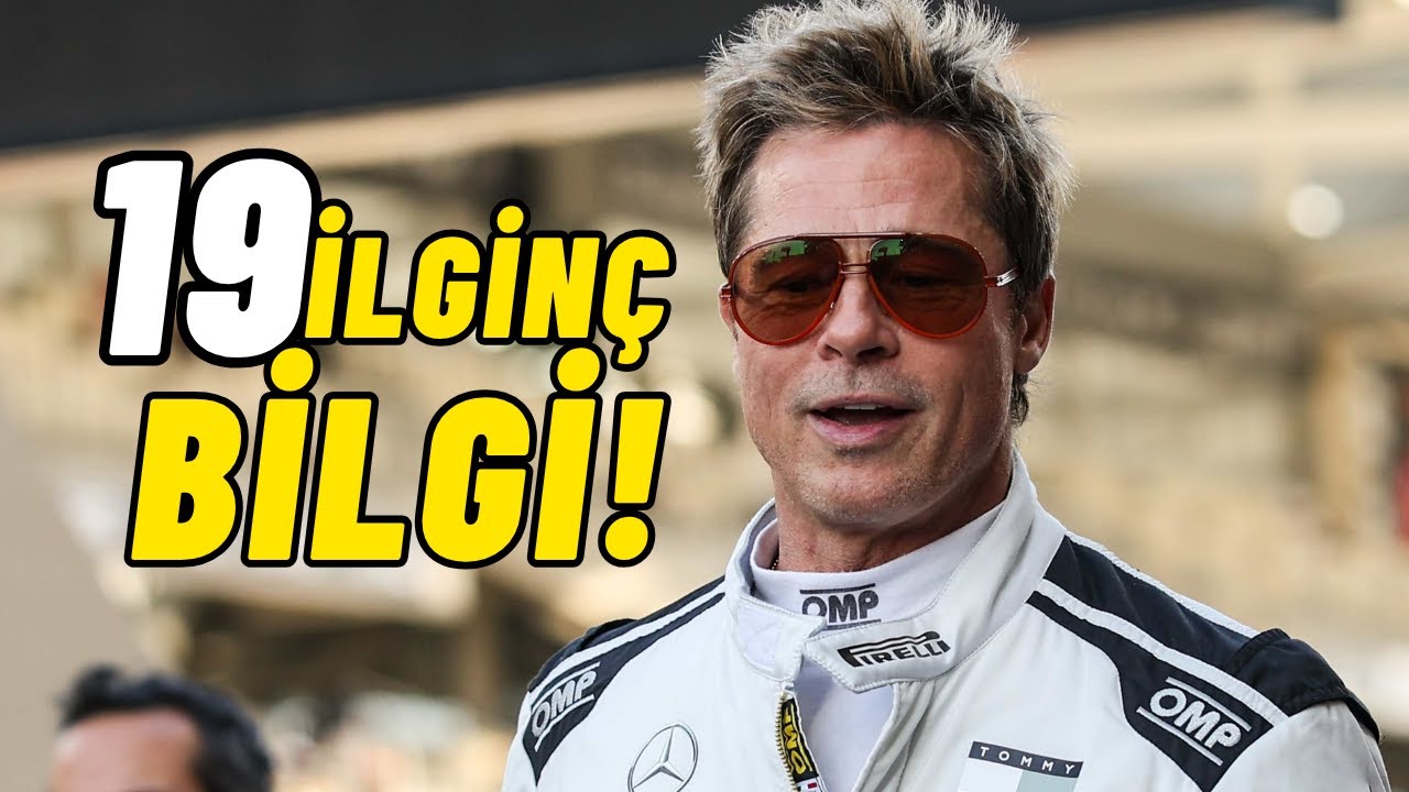 F1 FİLMİ Hakkında 19 Harika Bilgi! | Kamera Arkası ve Gizli Detaylar!
