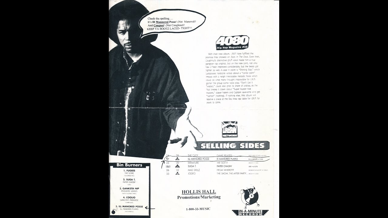I.M.P. Ill Mannered Posse (Cougnut) - Scanlous (SF, '89) - YouTube