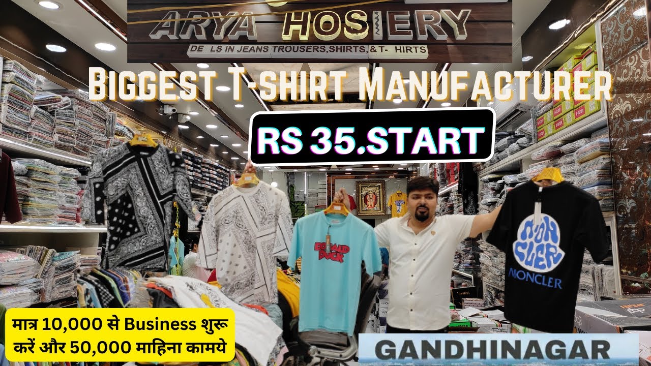 35 To ₹ 400 Delhi GandhiNagar Wholesale Market Tshirt Me Unlimited Variety & Stock ARYA