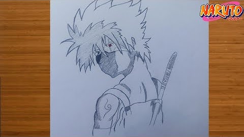 How to Draw Kakashi Hatake | How to draw anime step by step |how to draw Kakashi anbu Easy drawing
