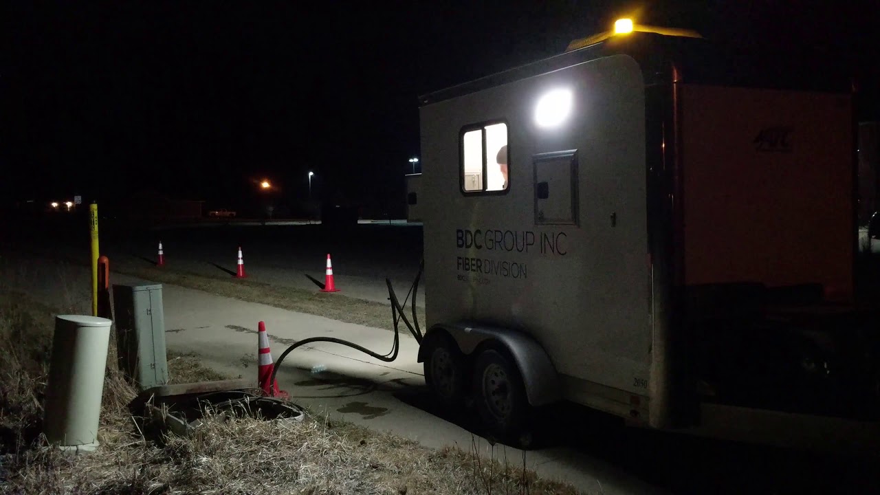 BDC Group Inc. - Fiber - Ribbon Splicing - Night Splicing