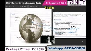 Trinity College London - ISE I (B1) Integrated Reading & Writing ||Multi Text Reading  |Tips | UKVI