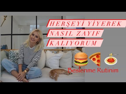 HERŞEYİ YİYEREK NASIL ZAYIF VE FORMDA KALIYORUM-BESLENME RUTİNİM