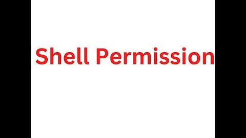 Shell Permission || Linux OS || Software Engineering