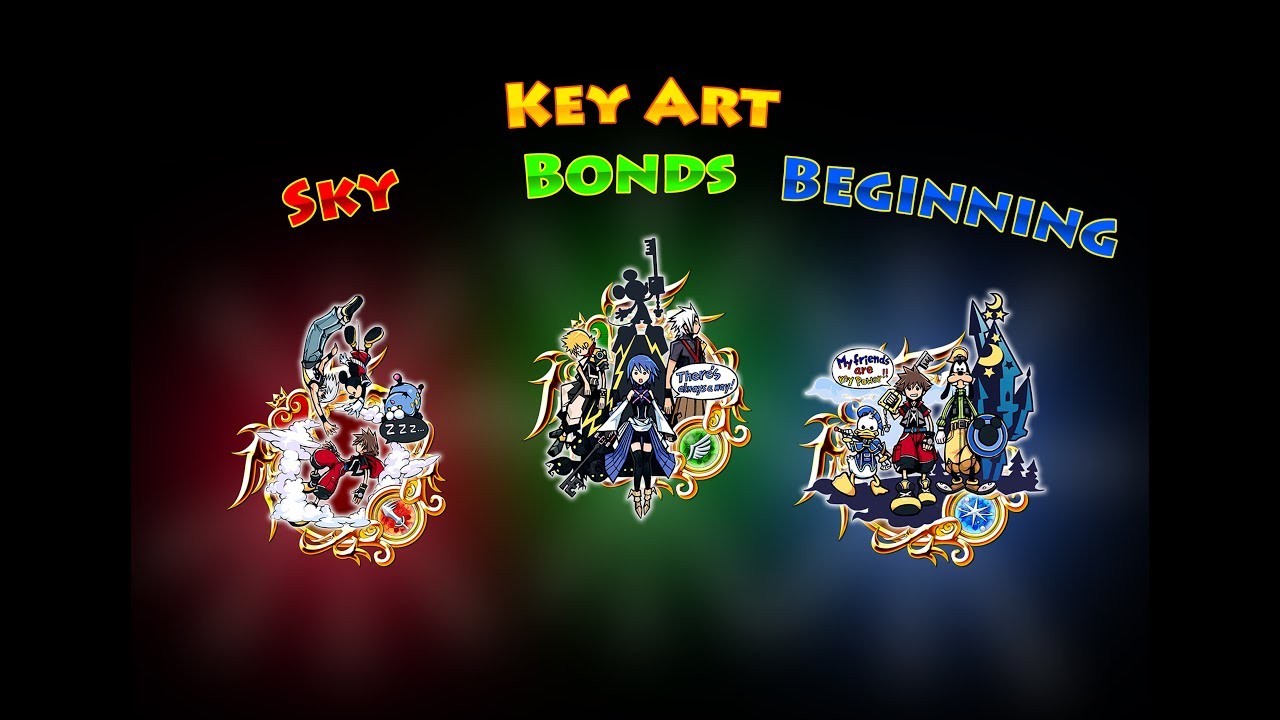 KHUX - 5 Pulls for Key Art "Sky", "Bonds" & "Beginning"