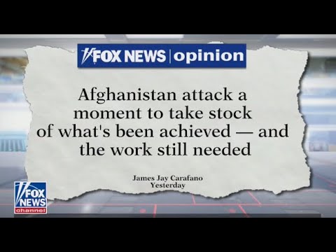 Fox News Cites James Carafano Op-Ed on Afghanistan