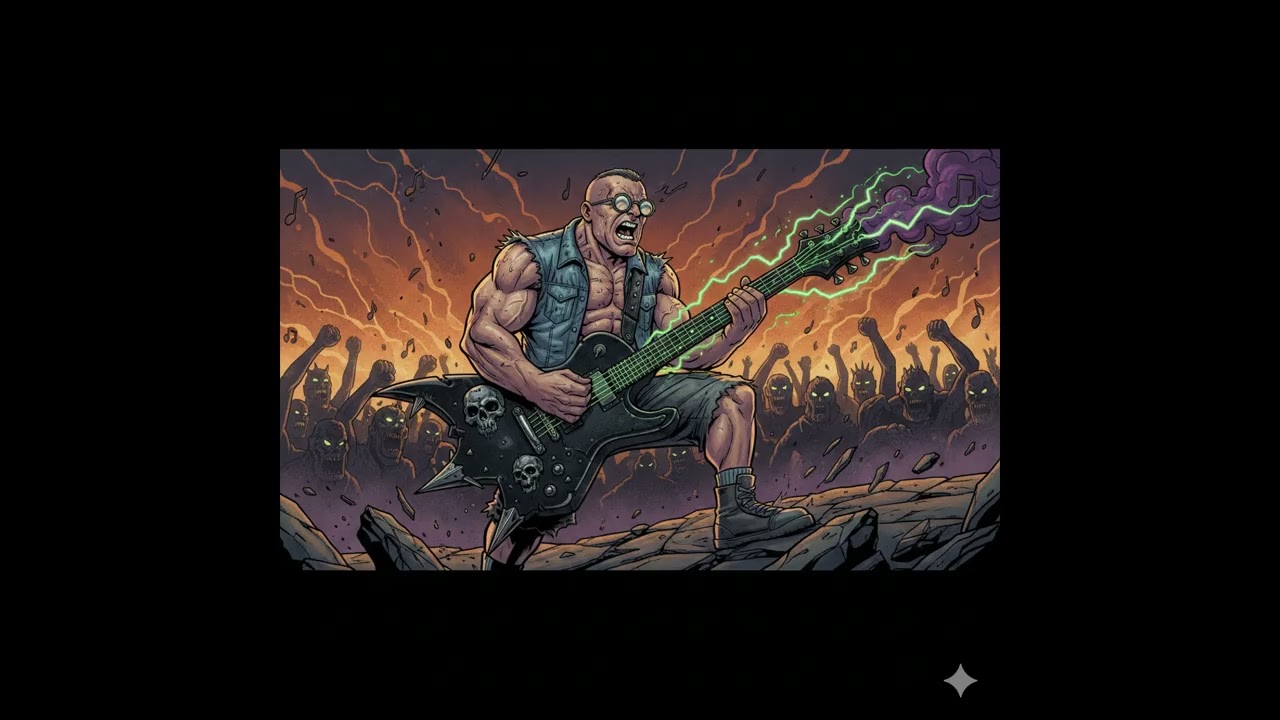 Martin, Kleiner Mann mit großem Herz - Metal (AI)