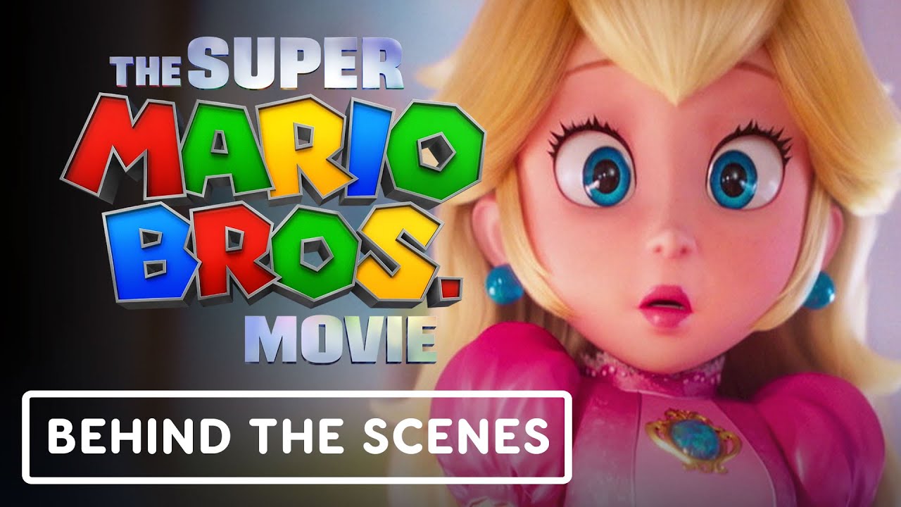The Super Mario Bros. Movie - Official Princess Peach Behind the