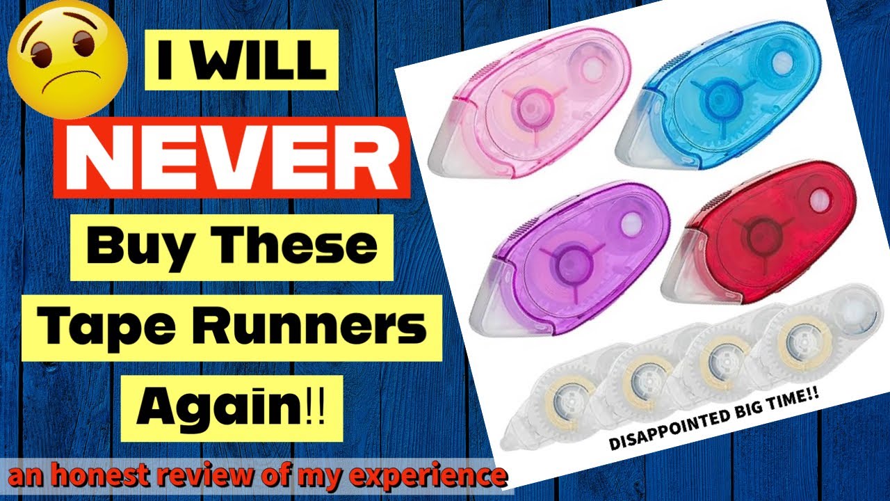 THE ABSOLUTE WORST I’VE EVER USED!!  tape runner disaster!!