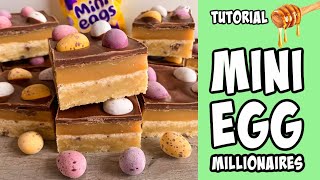 How to make a Mini Egg Millionaire Slice! tutorial #Shorts screenshot 5