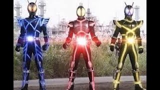 Kamen Rider 555 All Henshin and Finisher