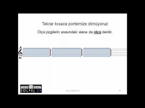 Müzik Notasi Okuma Metodu (3) - DoRemi Notalara Son ! Solfej24