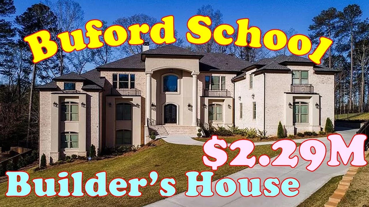 * Must See * 2.29M Buford School Home Built 2021, Builder's Own House