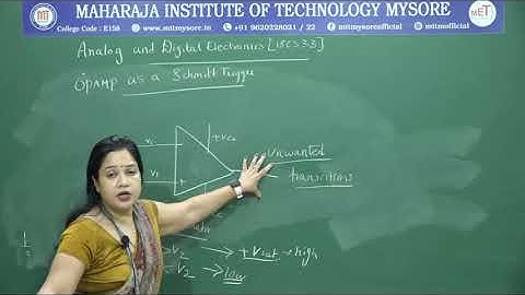 Peak Detector & Schmitt Trigger |I V Semester| CSE| Module I| ADE| session 4
