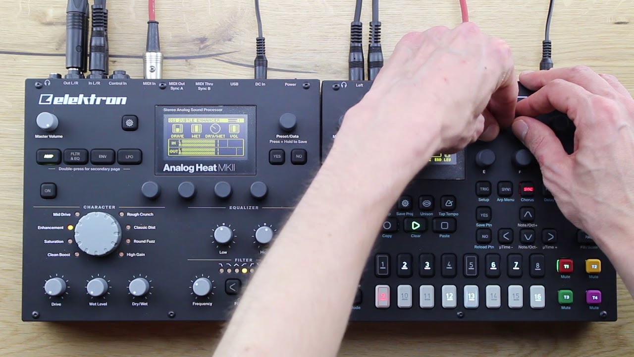 ギター Elektron Analog Heat MKII MK2 digitone Gear Wednesday - Elektron Digitone & Analog Heat MKII - YouTube