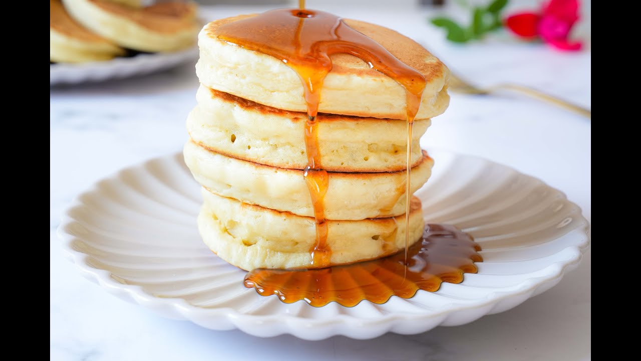 פנקייק עבה ואוורירי | פרק 354- Homemade Thick & Fluffy Pancakes Recipe