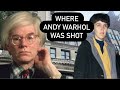 TRUE CRIME : WHERE ANDY WARHOL WAS SHOT - Pop Artist Attempted Murder by Valerie Solanis in NYC