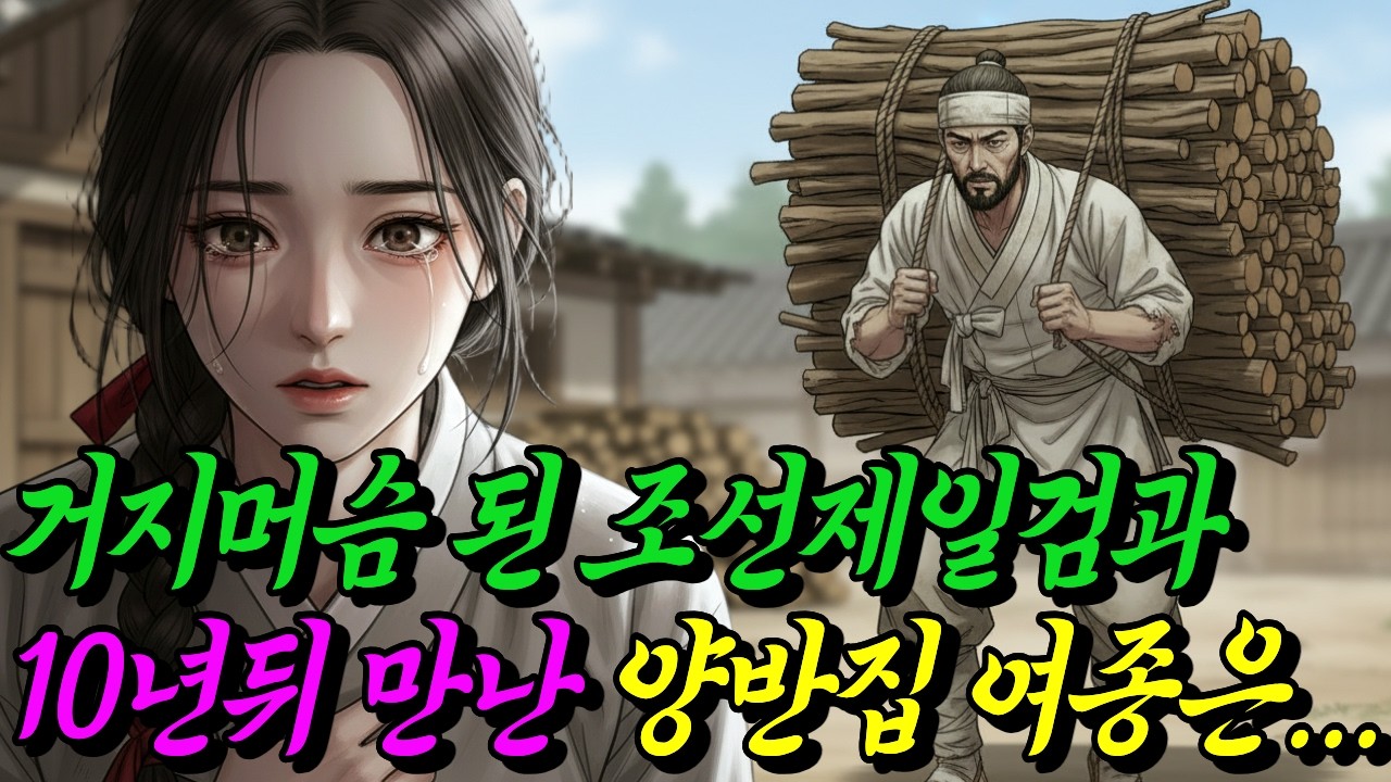 사또에게 수청들러 끌려가는 양반집 여종을 보자 정체를 드러낸 날품팔이 머슴. 야담 | 전설 | 설화 | 옛날이야기 | 오디오북 | 민담