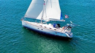 2007 Bavaria Cruiser 50 cruiser sailing on the Gold Coast. Sold by Flagstaff Marine