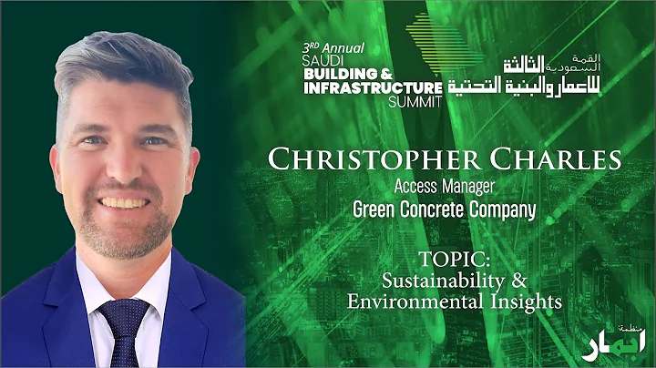 Christopher Charles, Green Concrete Co. on SMART CONCRETE: The future of sustainable construction