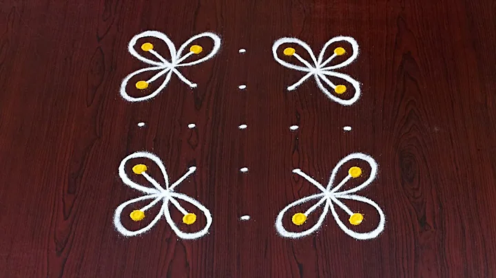 5×5dots easy rangoli|daily muggulu|thipkyanchi,festival rangoli|traditional rangoli#Rang kaa Rangoli
