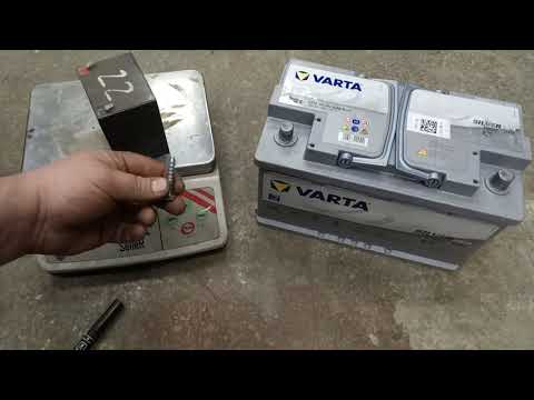 VARTA AGM silver dynamic Ввод в эксплуатацию. Долив воды. Тонкости заряда.