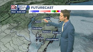 Seasonable temperatures Monday - Evening Forecast (01/26/25)