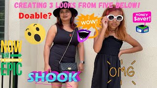 Creating 3 Looks from Five Below! You will be surprised at what we were able to achieve!