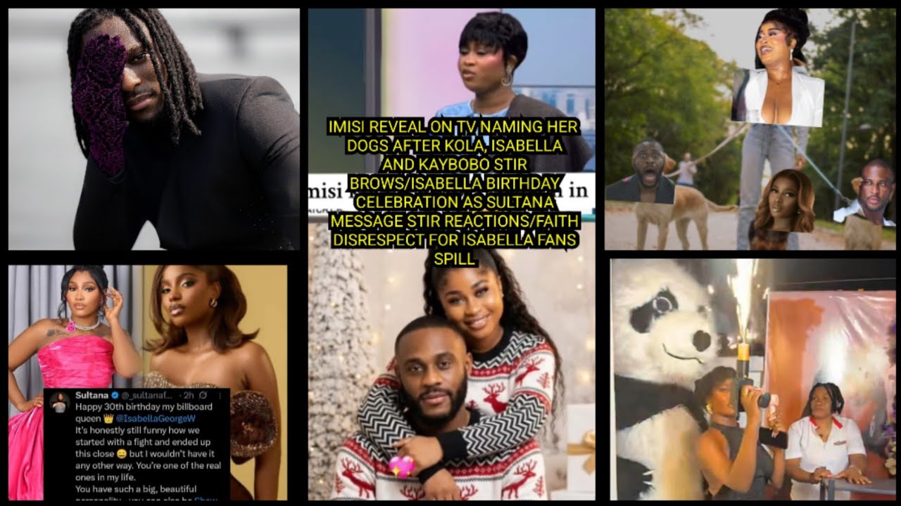 Имиси рассказала, что назвала своих собак в честь Колы, Изабеллы и Кайбобо, что вызвало недовольс...