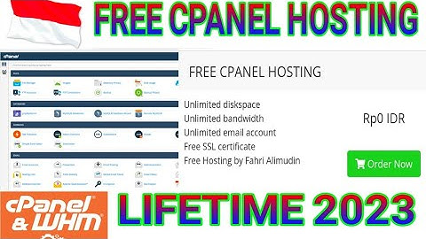 How to get Free Hosting with Cpanel Lifetime | Unlimited 2023 | Free Domain & Subdomain Lifetime