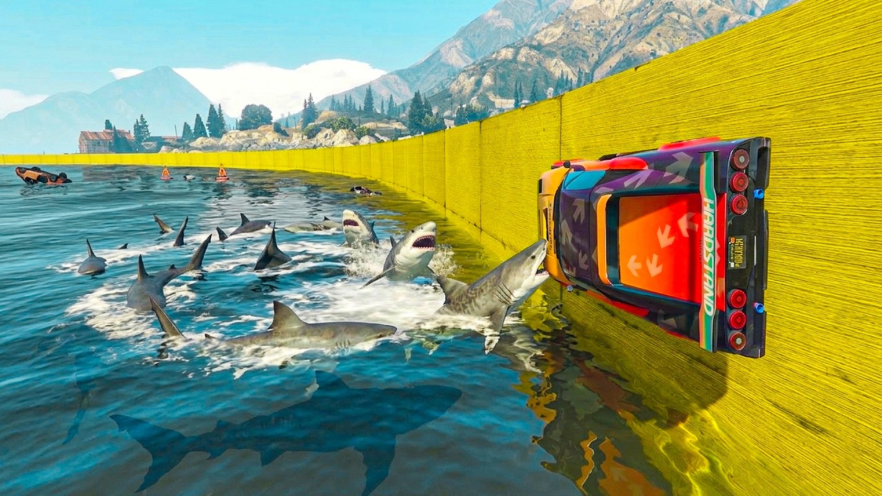 ΕΓΙΝΑ ΤΡΟΦΗ ΓΙΑ ΚΑΡΧΑΡΙΕΣ ΣΕ ΑΥΤΟ ΤΟ ΑΠΡΟΣΠΕΛΑΣΤΟ WALLRIDE! - (GTA 5 Online)