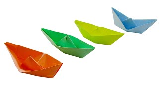 How to make a paper boat - DIY paper crafts