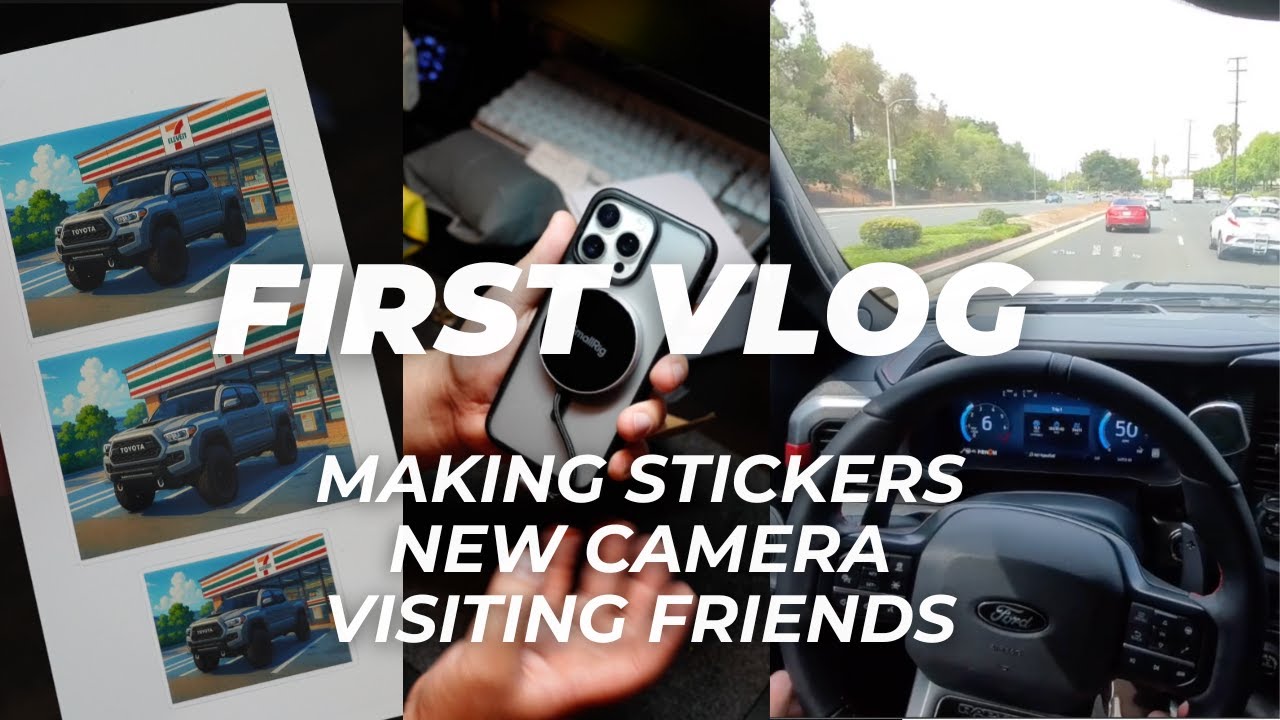 First Vlog: Buying a New Camera & Testing the Liene S1 Printer