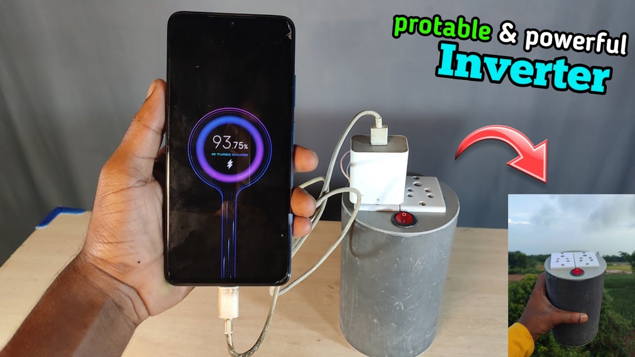 How to make DC to AC power supply at home😱 - YouTube
