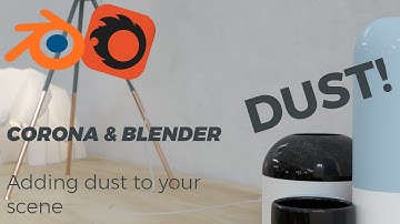 CORONA & BLENDER - DUST! Adding dust using Corona Render | iMeshh Tutorial